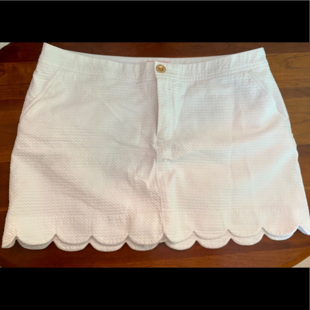 Lilly Pulitzer Scalloped Skort